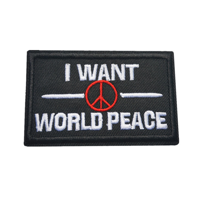 Embroidery On Black Shirt - 8x5 CM czarny haft żelazko na