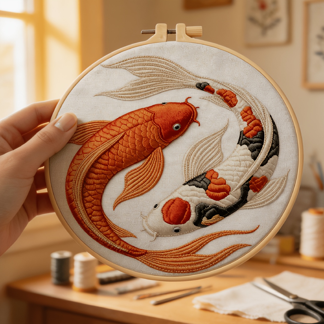 Embroidery Lovers - Zestaw do haftu ręcznego dla początkujących