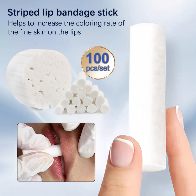 100 szt. jednorazowych bawełni – Embroidery Lips recenzja i cena