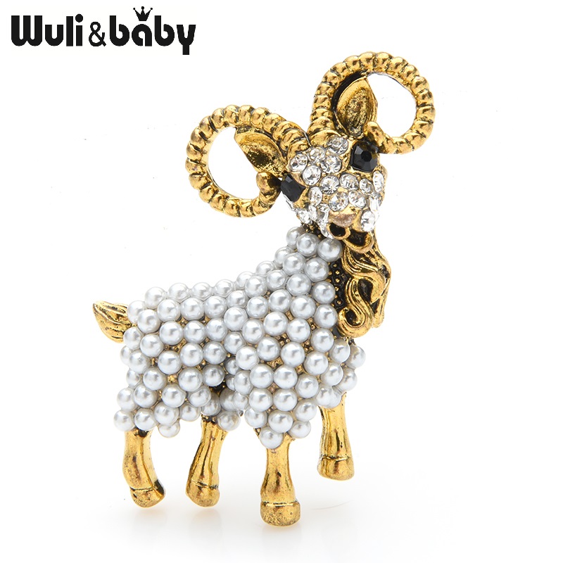 Wuli&baby Vintage Pearl Goat B – Embroidery Australia recenzja i cena