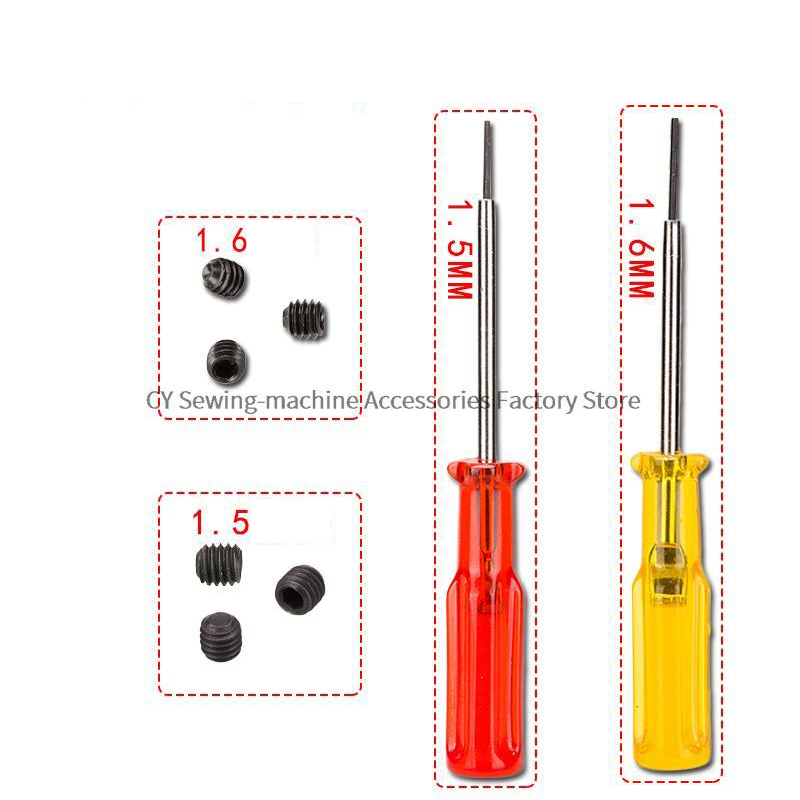 100 SZTUK 1,5 mm 1,6 mm Śruby  – Embroidery Generator recenzja i cena
