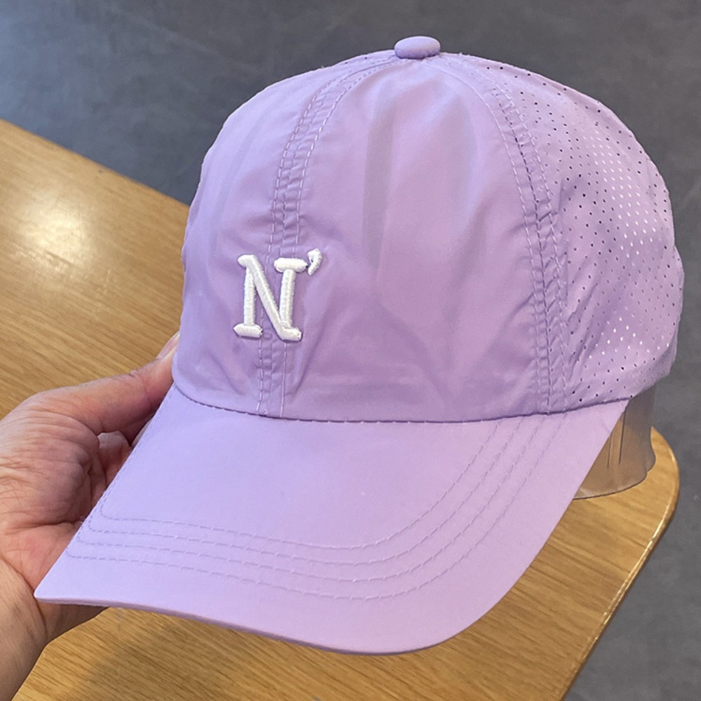 Czapka baseballowa z haftem li – Embroidery Letter N recenzja i cena