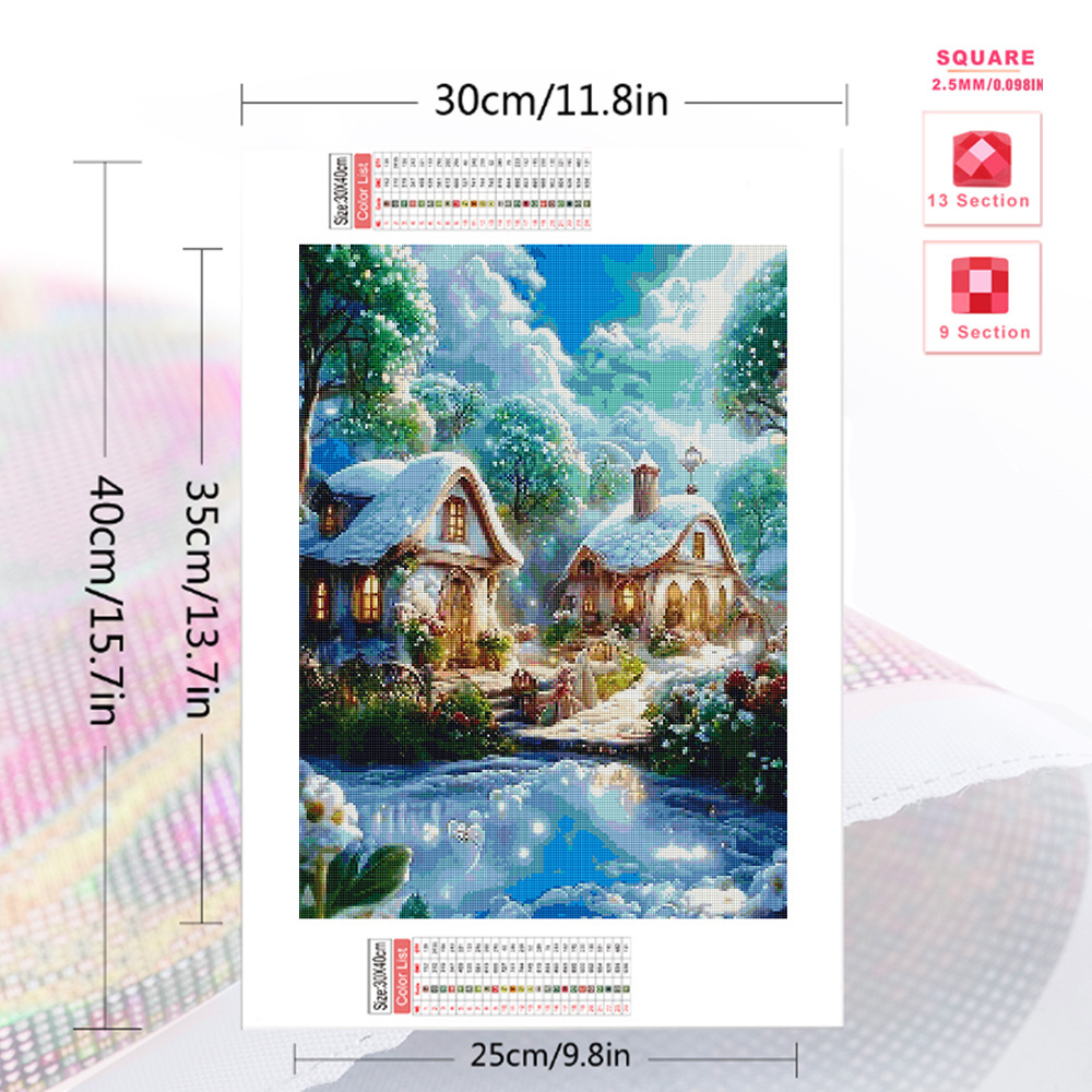 Momoart Diamond Painting House – Embroidery Garden recenzja i cena