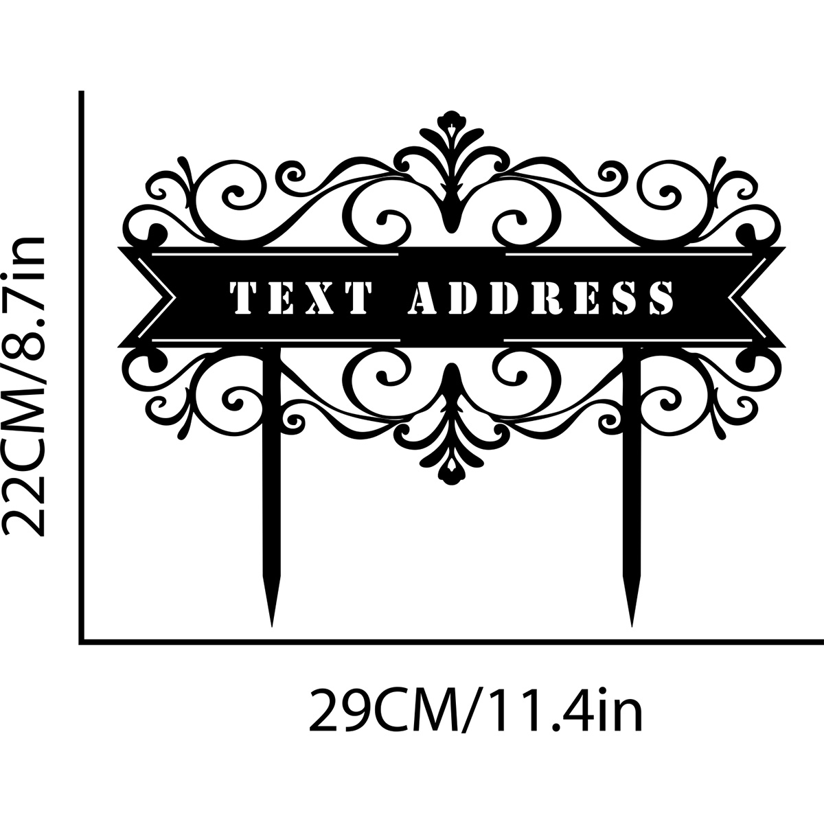 Niestandardowy metalowy słupek – Embroidery Garden recenzja i cena