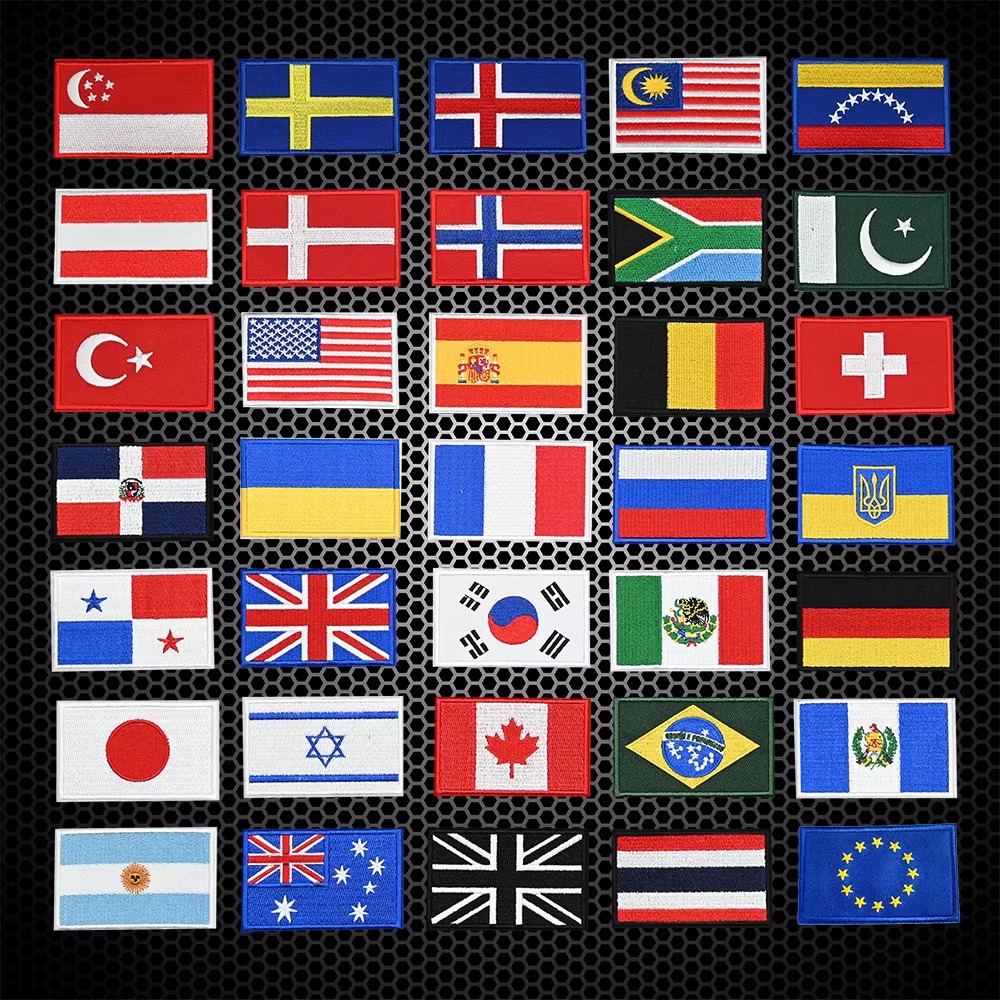 Naszywki haftowane z flagami U – Embroidery Australia recenzja i cena