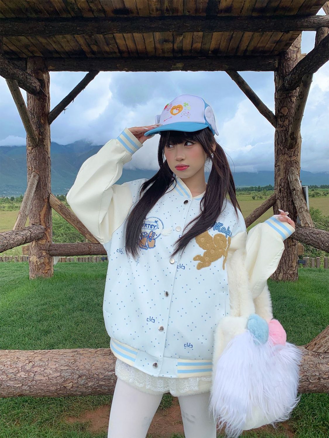 Japonia Harajuku Urocze Kurtki – Embroidery Knot recenzja i cena