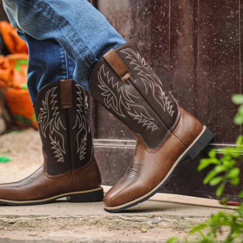 Nowe męskie wysokie buty z haf – Embroidery Stitch recenzja i cena