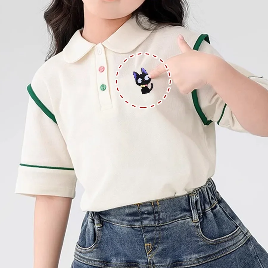Śliczne kreskówki samoprzylepn – Embroidery On Black Shirt recenzja i cena