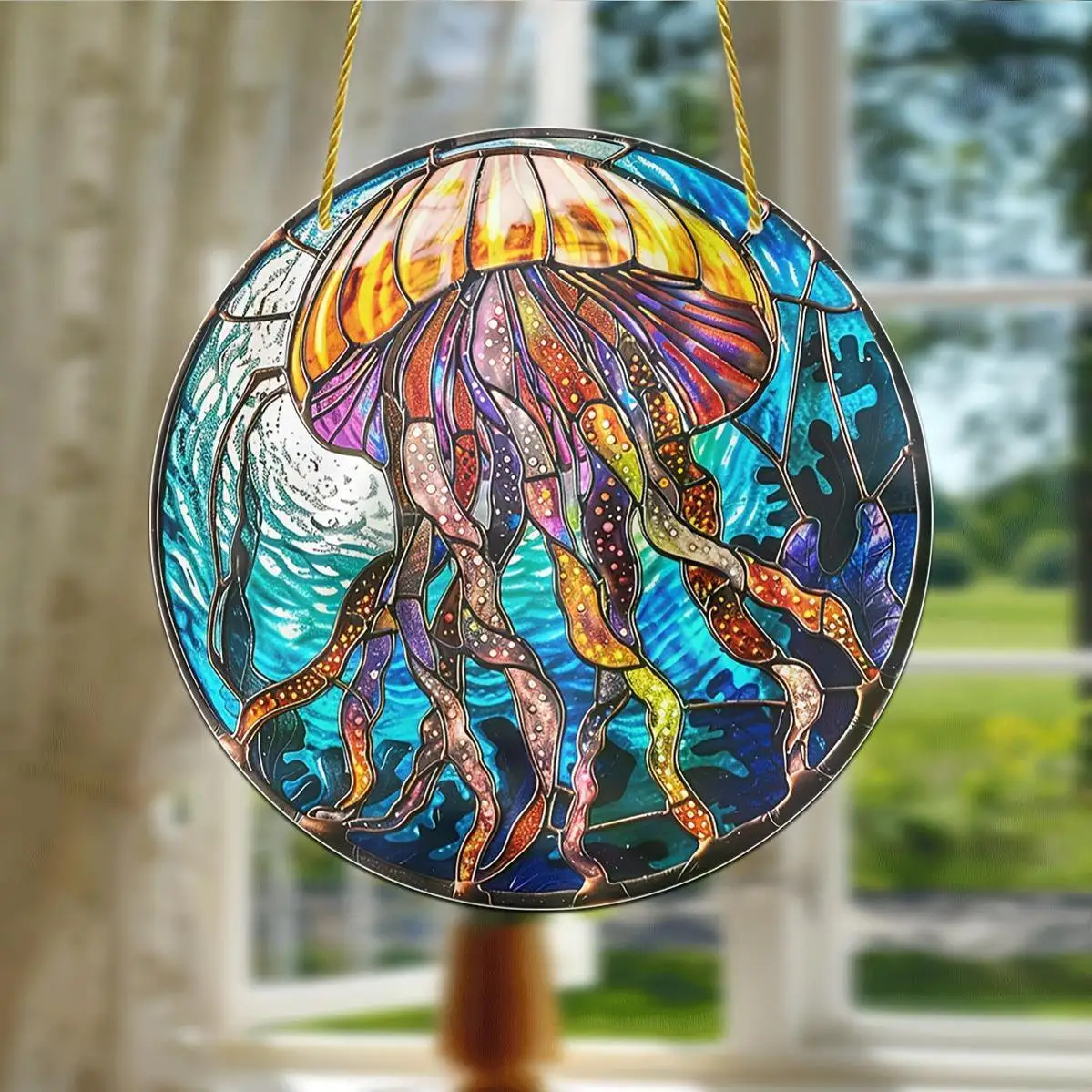 Podwodny świat SunCatcher znak – Embroidery Garden recenzja i cena