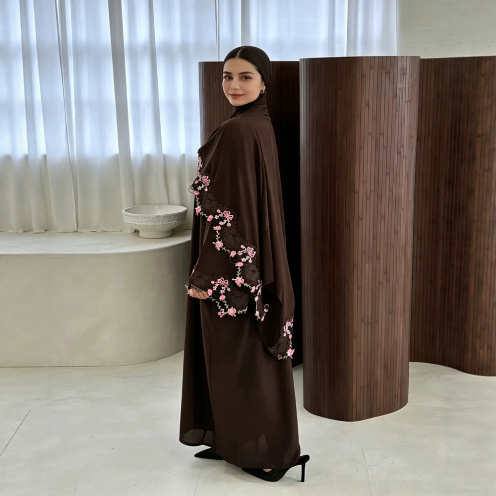 Sukienki Eid Damskie Muzułmańs – Embroidery Hijab recenzja i cena