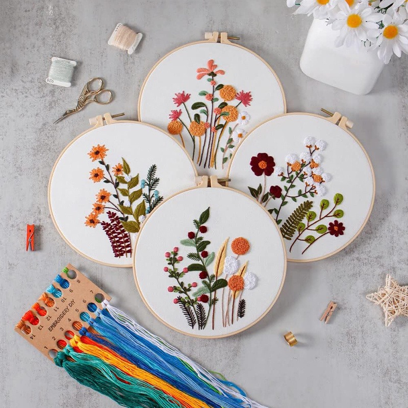 Wzór roślinny 3D, zestaw do ha – Embroidery Lovers recenzja i cena