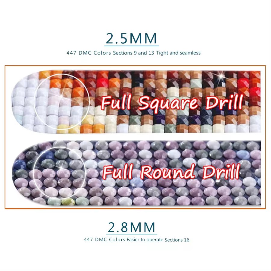 Haft diamentowy DIY Abstrakcyj – Embroidery Lovers recenzja i cena