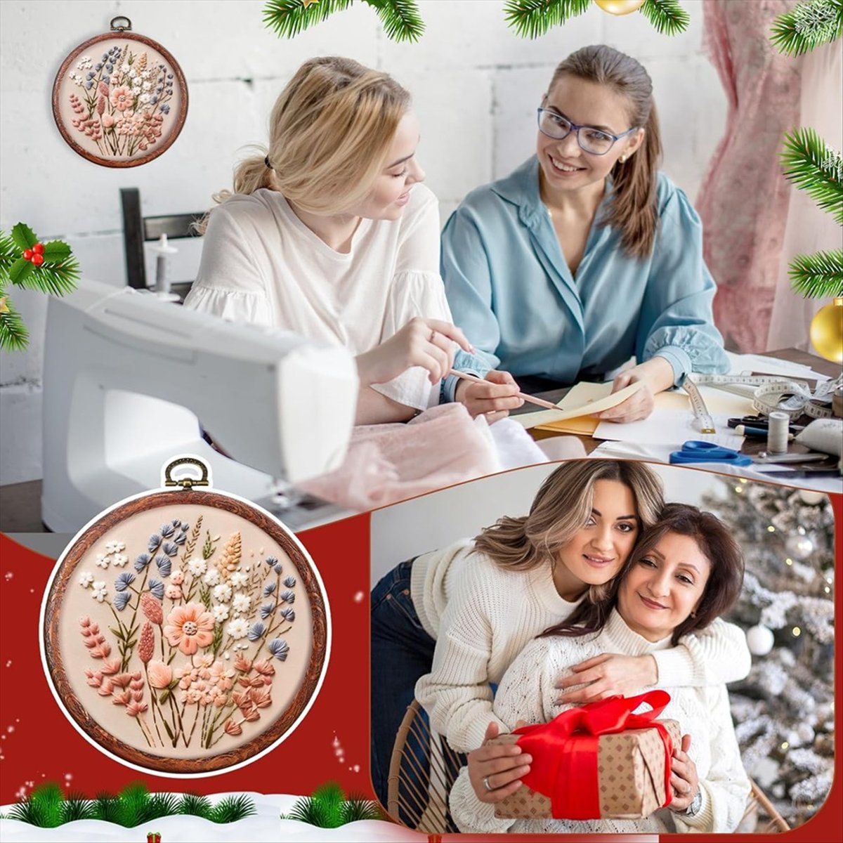 Obręcze do haftowania okrągłe, – Embroidery Ring Sizes recenzja i cena