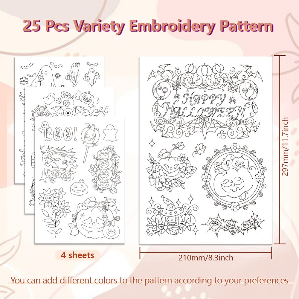 Rozpuszczalne w wodzie wzory d – Embroidery Cloth recenzja i cena