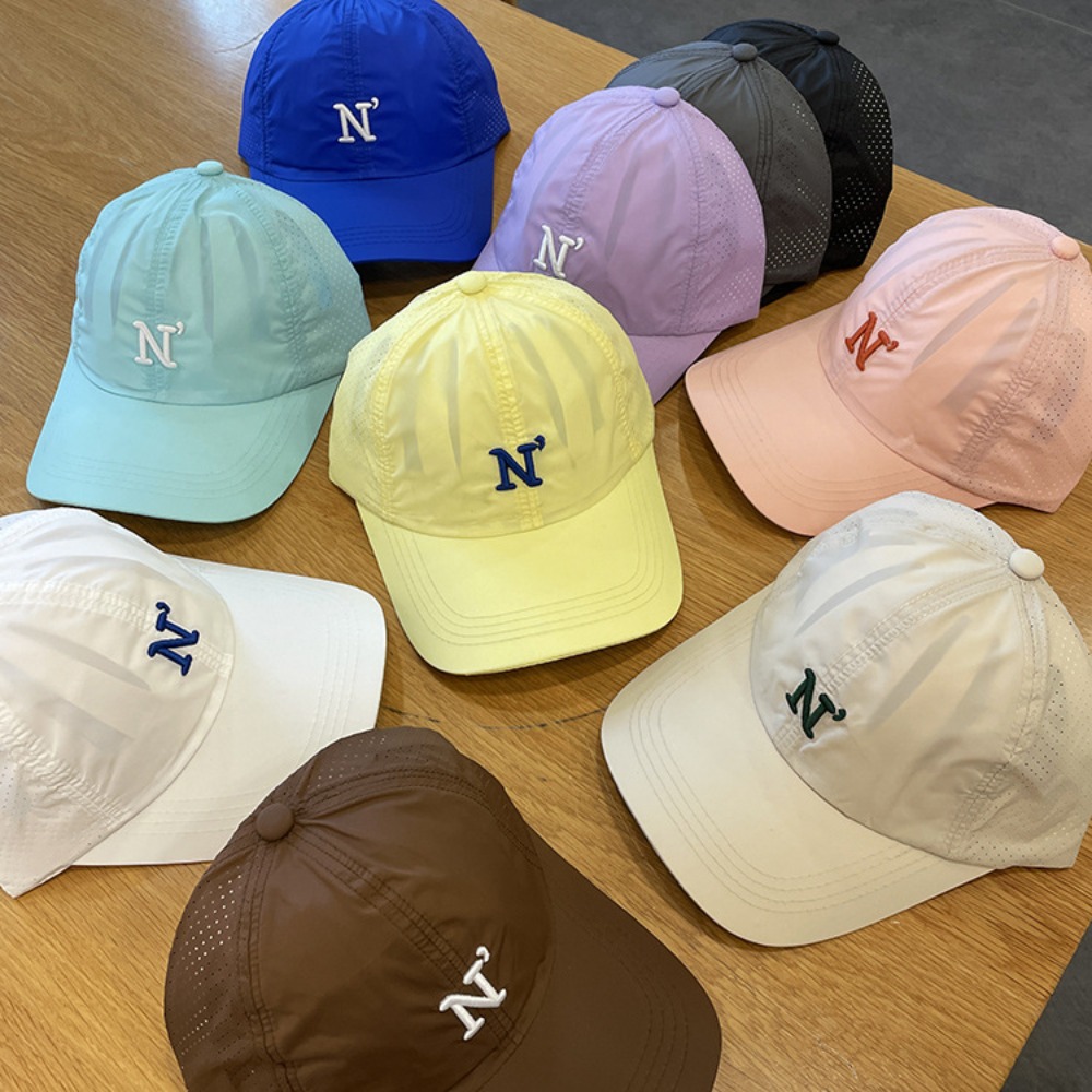 Czapka baseballowa z haftem li – Embroidery Letter N recenzja i cena
