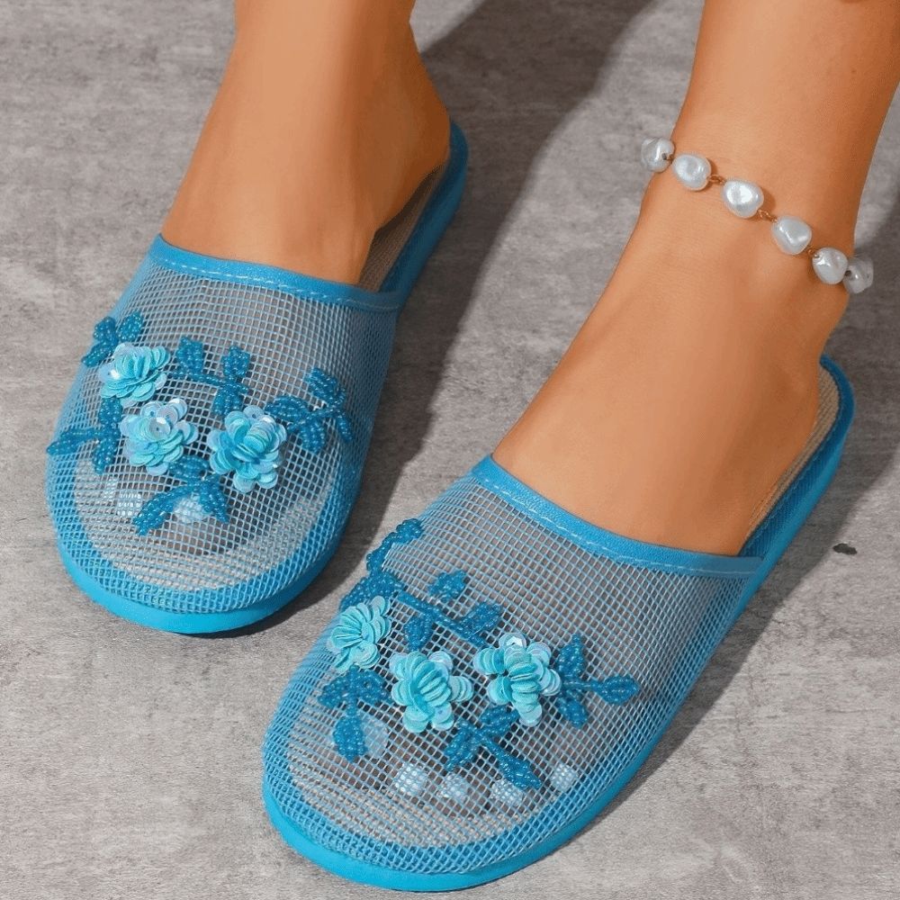 Casualne sandały z haftem kwia – Embroidery Flower recenzja i cena