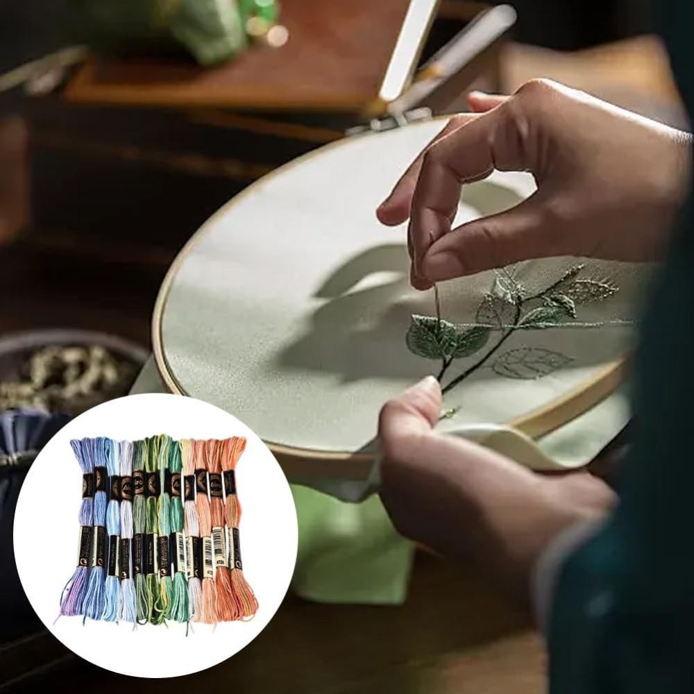 12 motków, 105 jardów, mulina  – Embroidery Stitch recenzja i cena