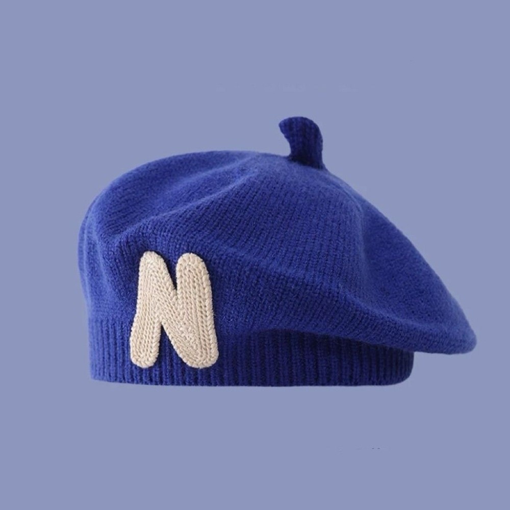 Nowa czapka beret dla malucha  – Embroidery Letter N recenzja i cena