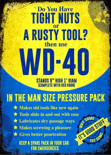Vintage Retro WD40 Spray Narzę – Embroidery Garden recenzja i cena