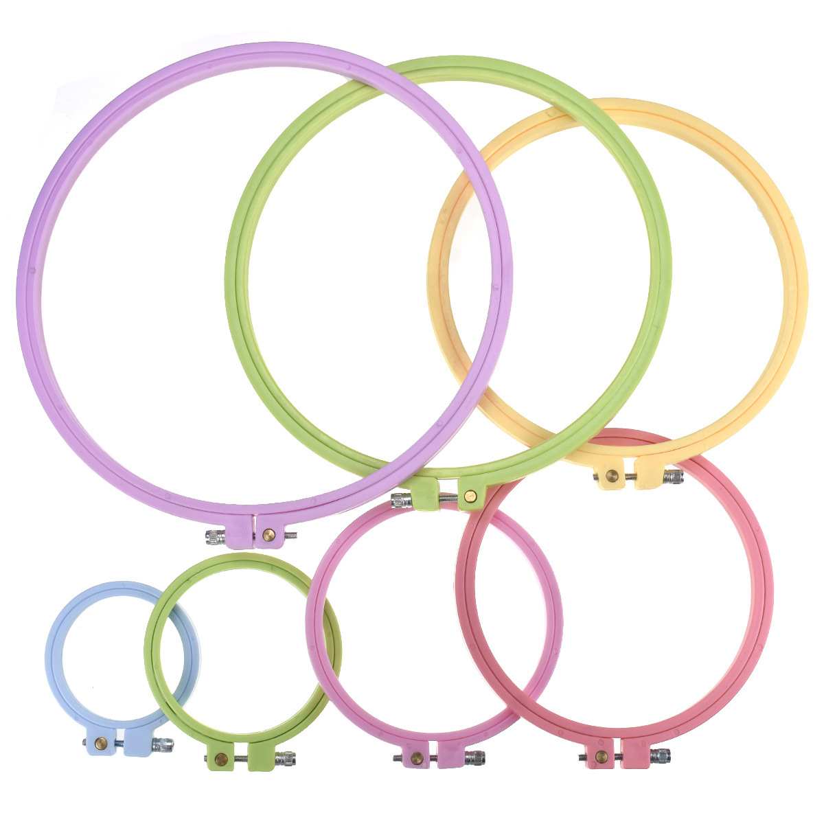 Okrągłe tamborki do haftowania – Embroidery Ring Sizes recenzja i cena