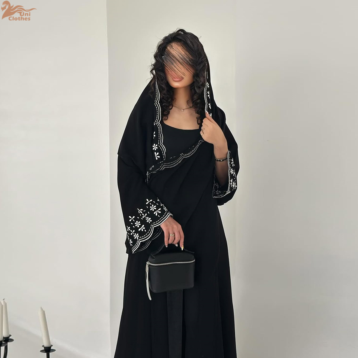 Luksusowy kardigan z haftowany – Embroidery Hijab recenzja i cena