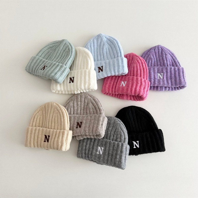 Czapka dziecięca w stylu korea – Embroidery Letter N recenzja i cena