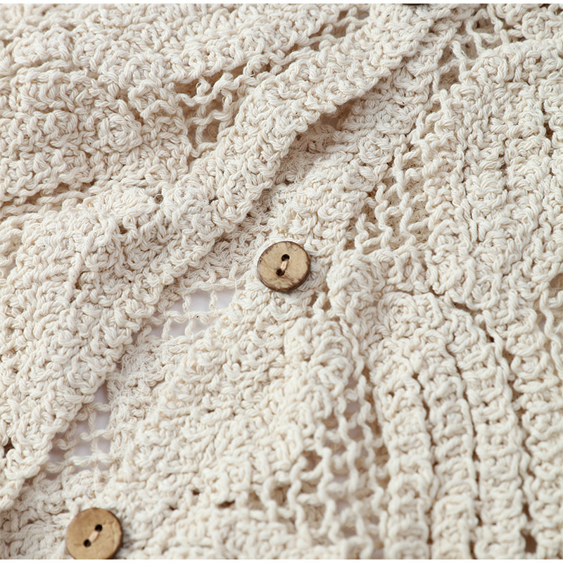 Damskie bluzki szydełkowe zapi – Embroidery Cardigan recenzja i cena