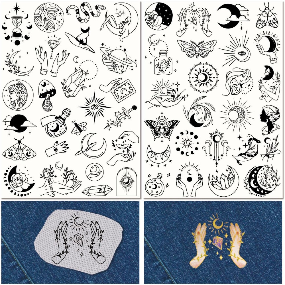 51Pcs Boho Moon Sun Rozpuszcza – Embroidery Stitch recenzja i cena