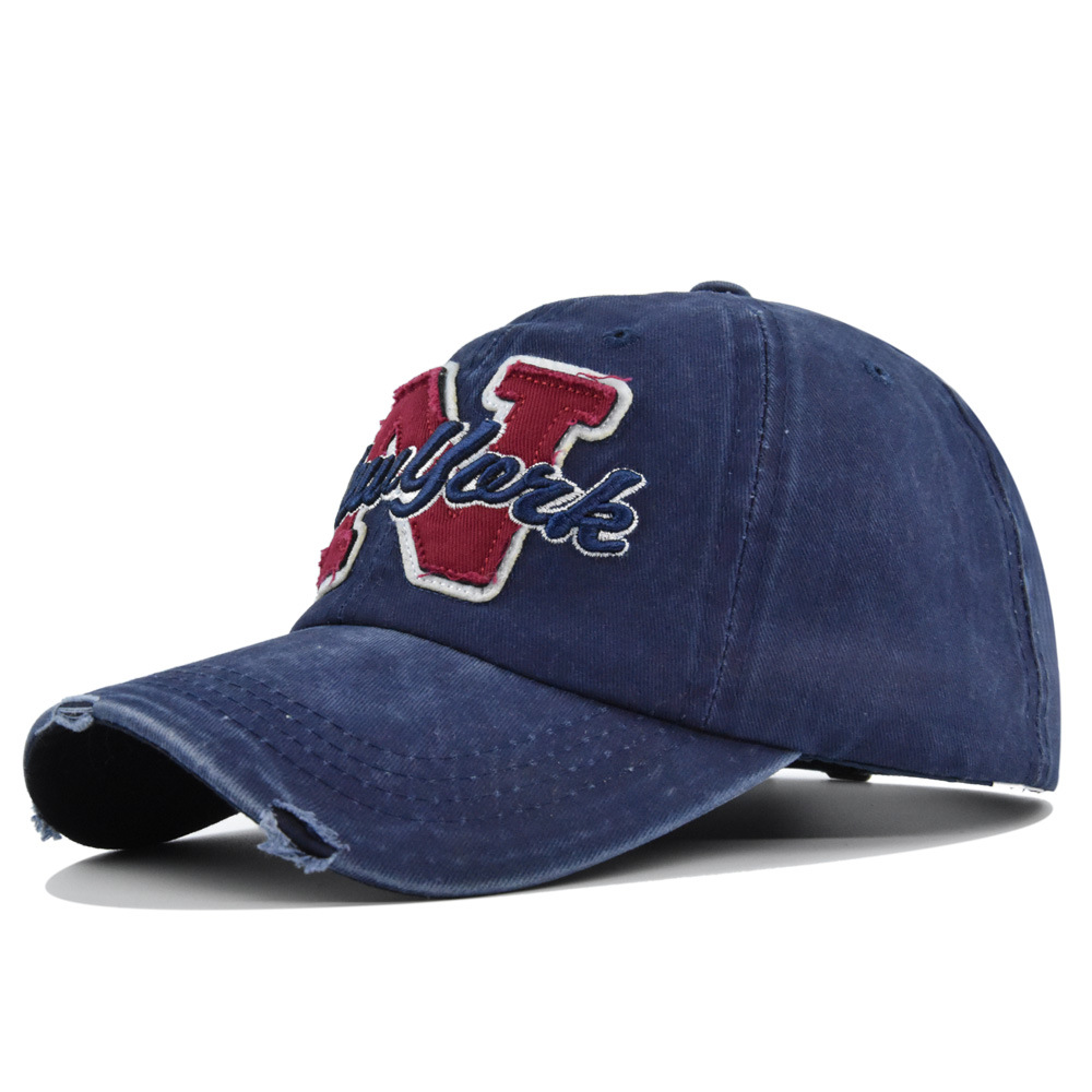 Męska czapka baseballowa w sty – Embroidery Letter N recenzja i cena
